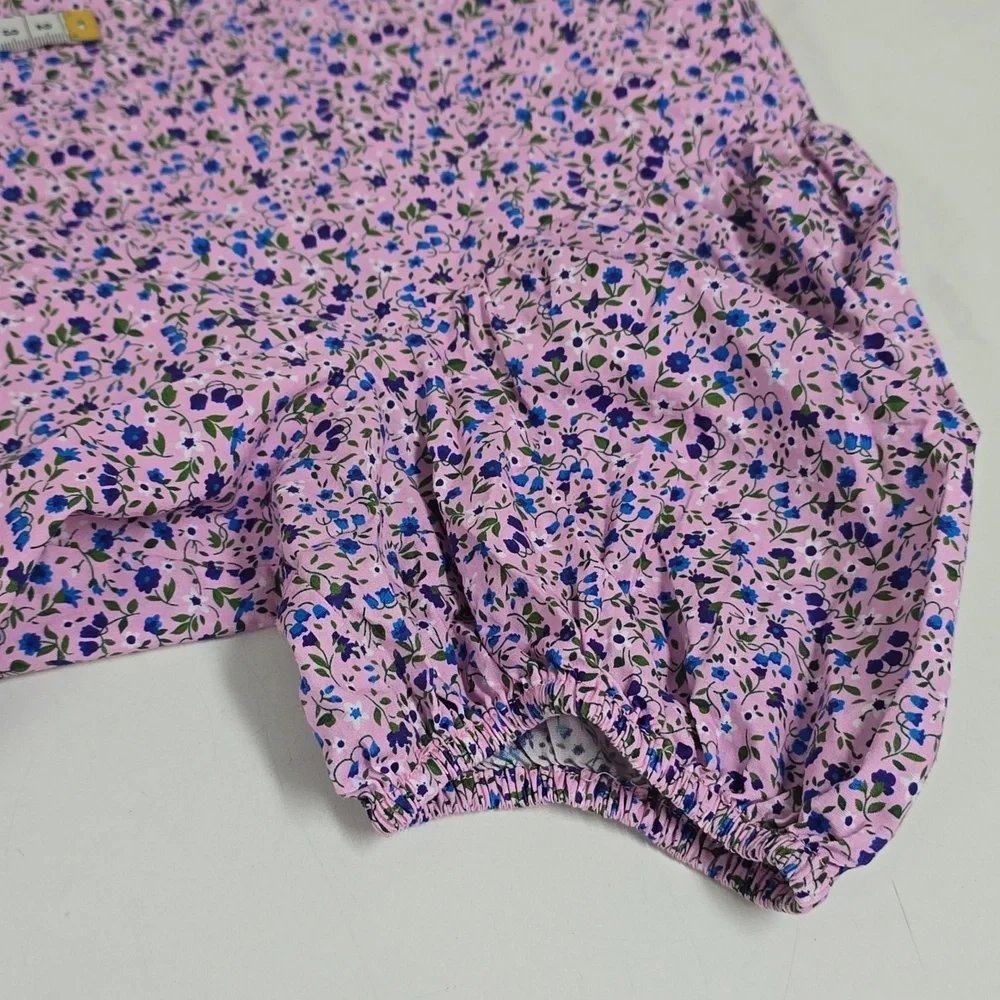 Tuckernuck Hyacinth House Lilac Floral Zip Front Ellie Mini Dress